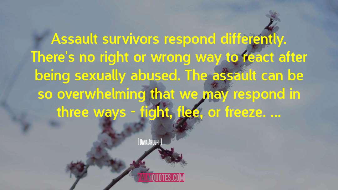 Sexual Abuse Survivors quotes by Dana Arcuri