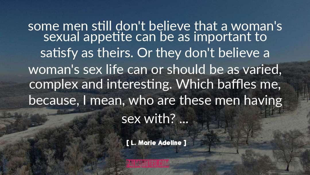 Sexual Attraction quotes by L. Marie Adeline