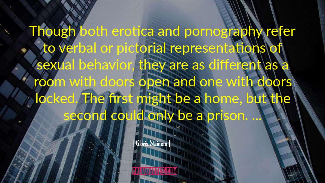 Sexual Behavior quotes by Gloria Steinem
