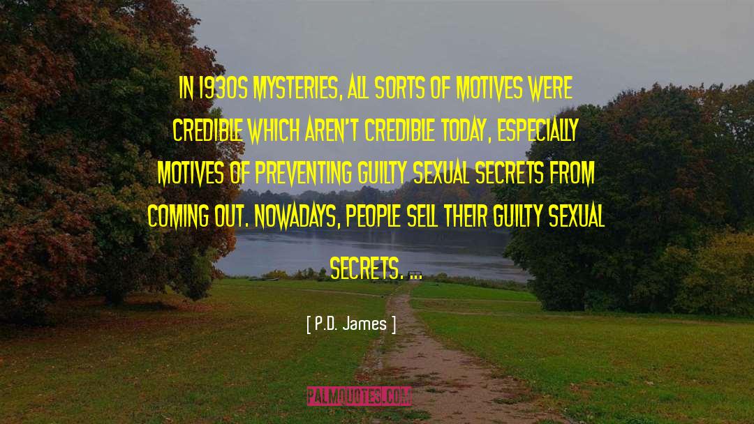Sexual Conquest quotes by P.D. James