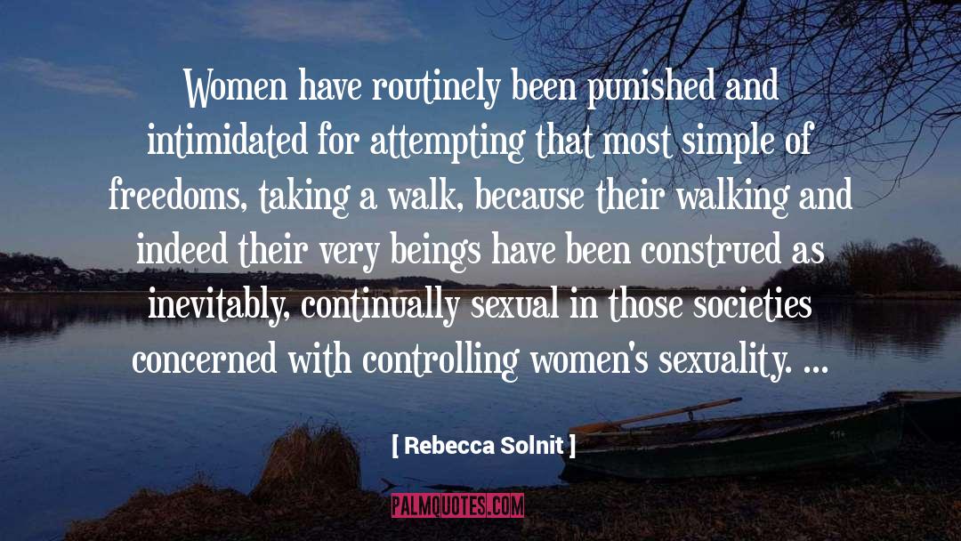 Sexual Consciousness quotes by Rebecca Solnit