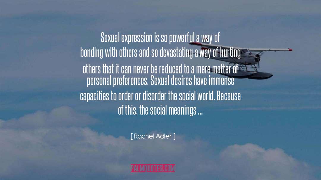 Sexual Desire quotes by Rachel Adler