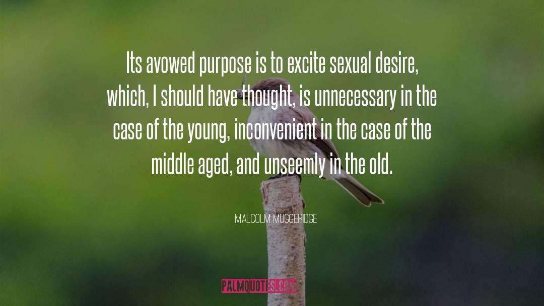 Sexual Desire quotes by Malcolm Muggeridge