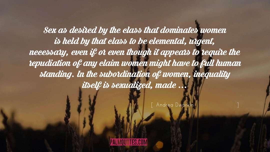 Sexual Desire quotes by Andrea Dworkin