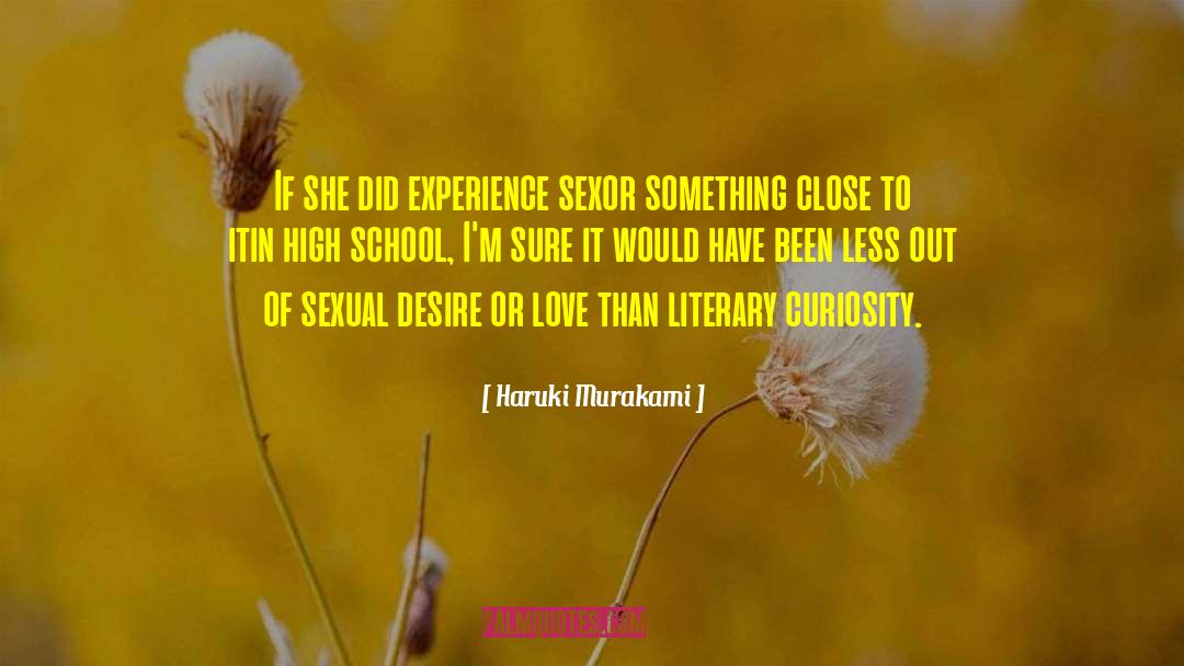 Sexual Desire quotes by Haruki Murakami