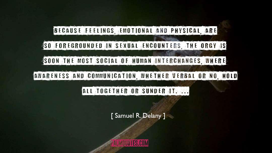 Sexual Encounters quotes by Samuel R. Delany