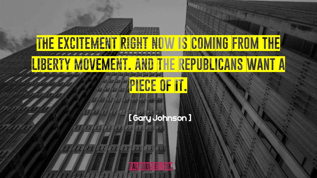 Sexual Excitement quotes by Gary Johnson