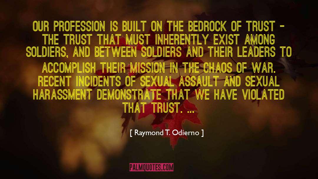 Sexual Harassment quotes by Raymond T. Odierno