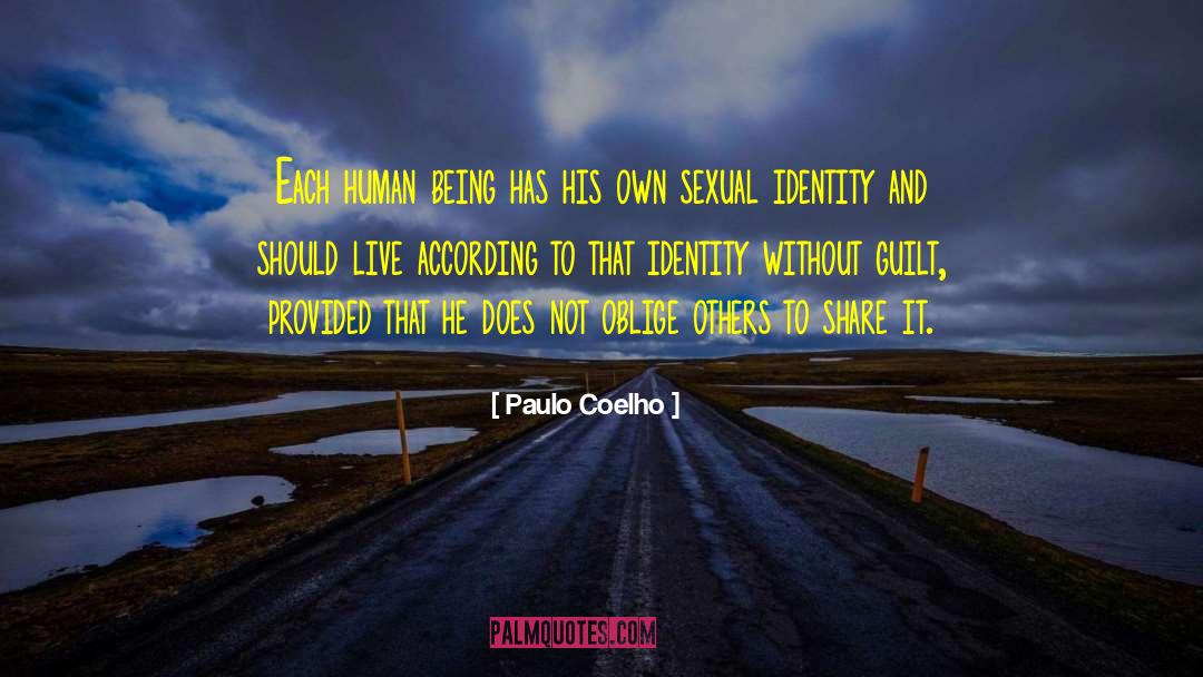 Sexual Identity quotes by Paulo Coelho