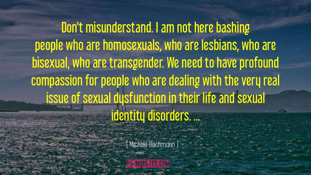 Sexual Identity quotes by Michele Bachmann