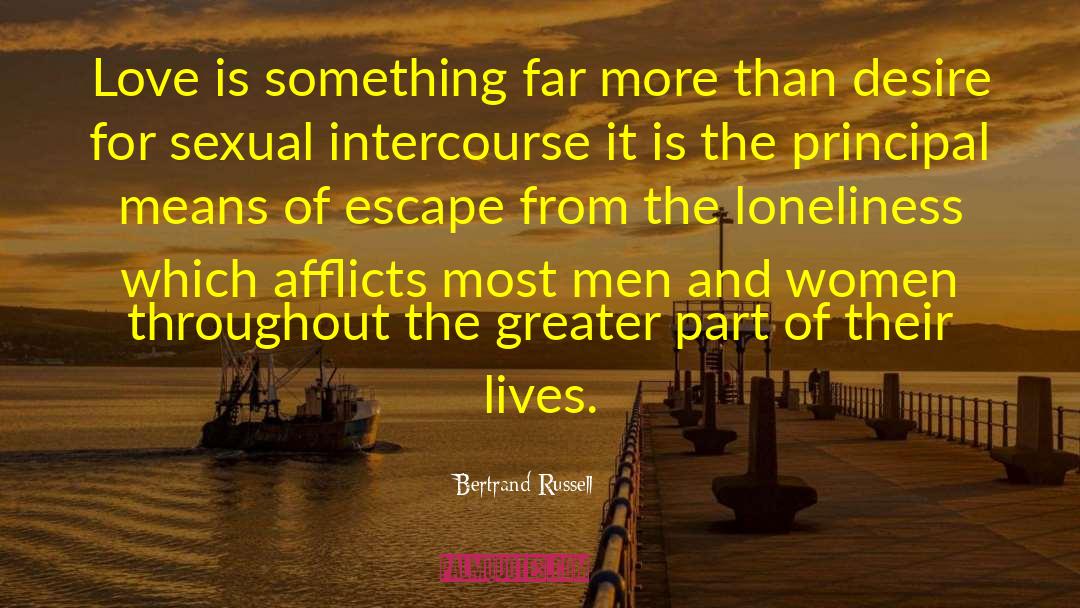 Sexual Intercourse quotes by Bertrand Russell