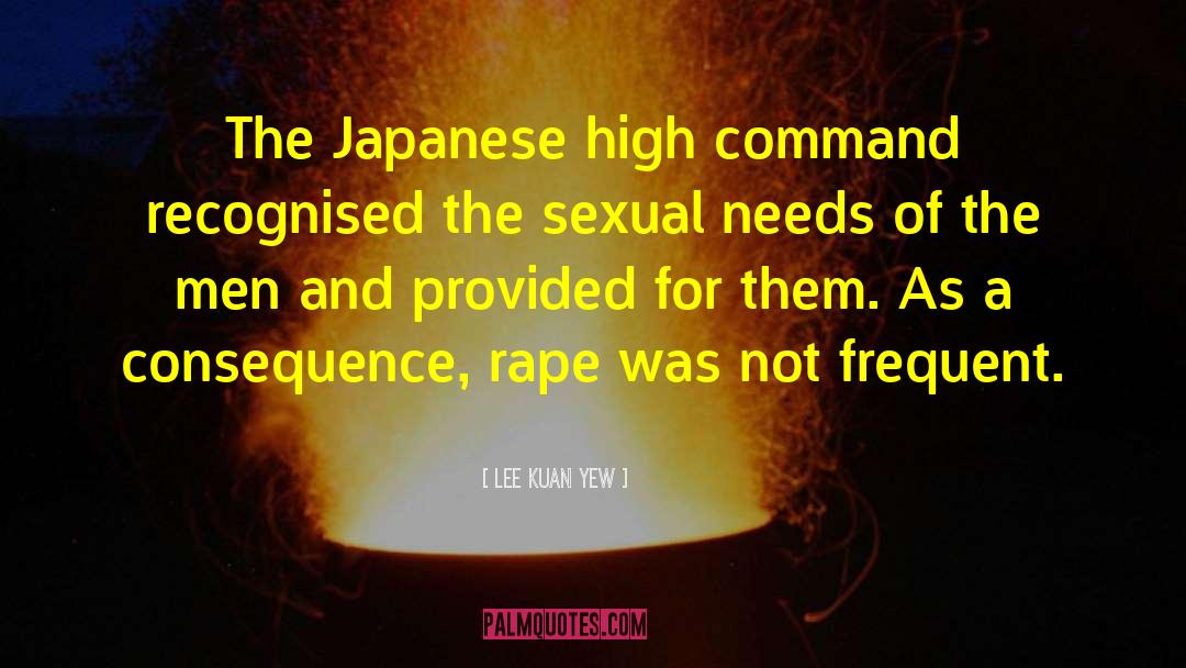 Sexual Intimacy quotes by Lee Kuan Yew