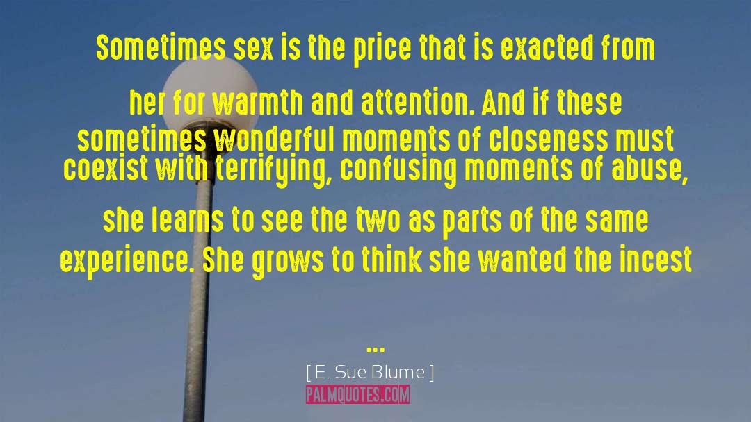 Sexual Needs quotes by E. Sue Blume