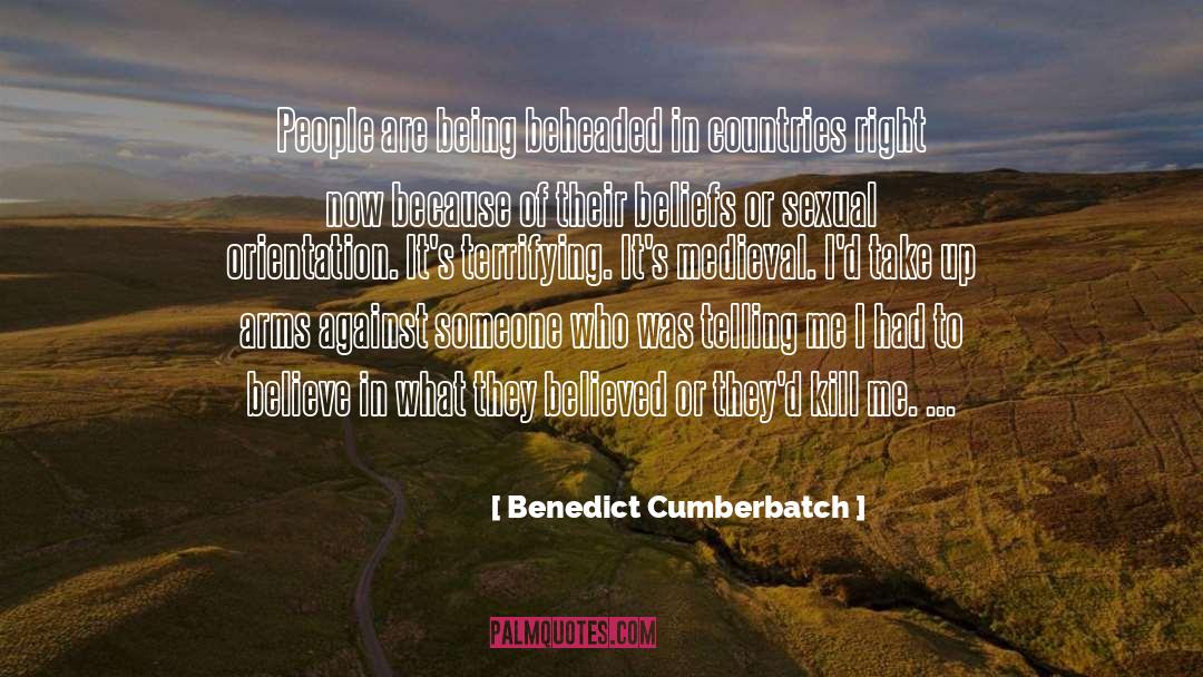Sexual Orientation quotes by Benedict Cumberbatch