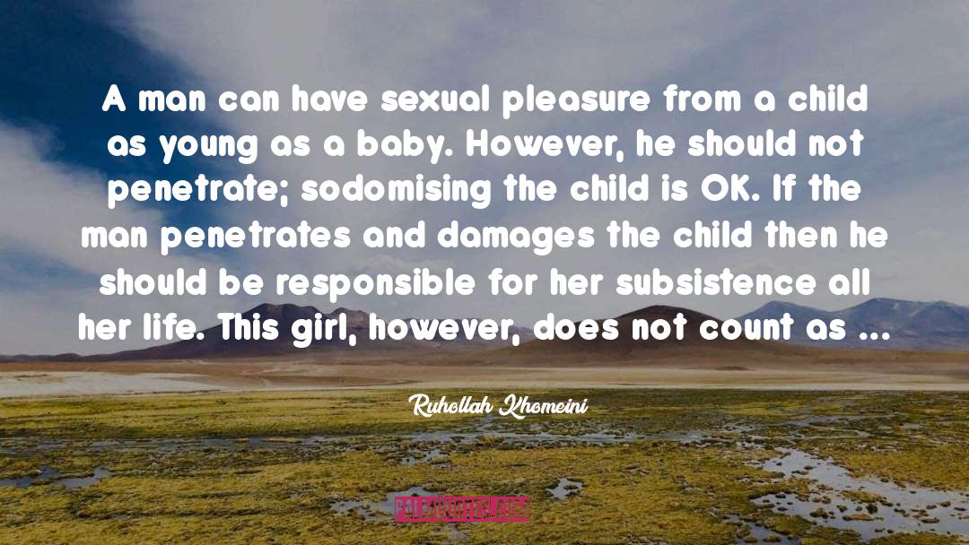 Sexual Pleasure quotes by Ruhollah Khomeini