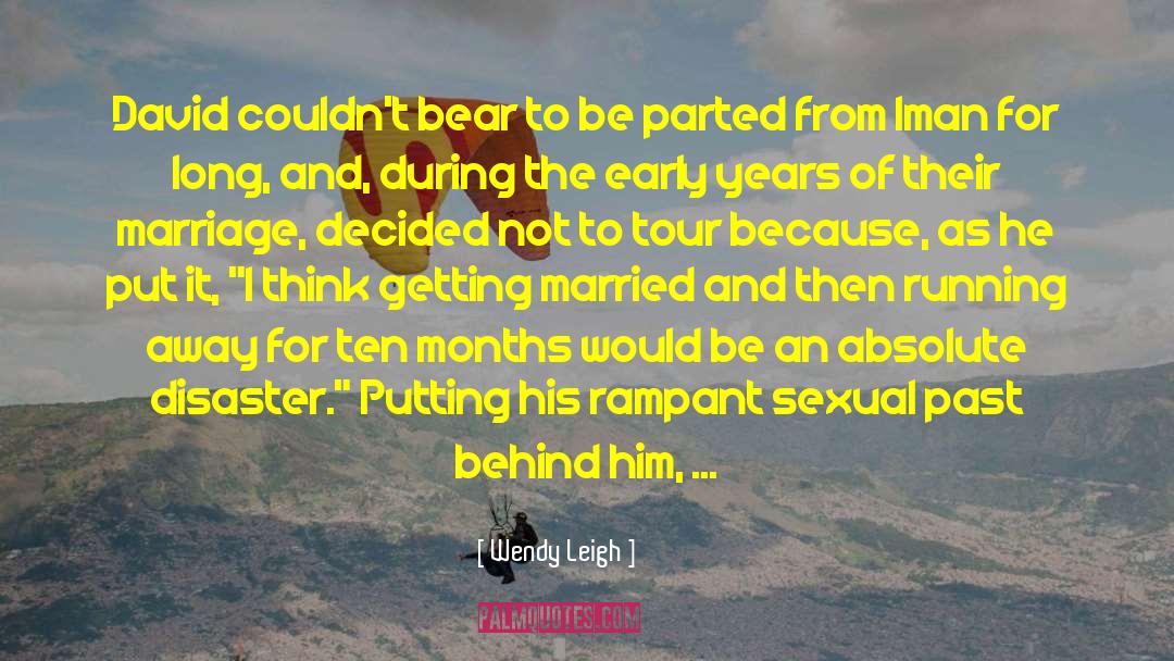 Sexual Preoccupation quotes by Wendy Leigh