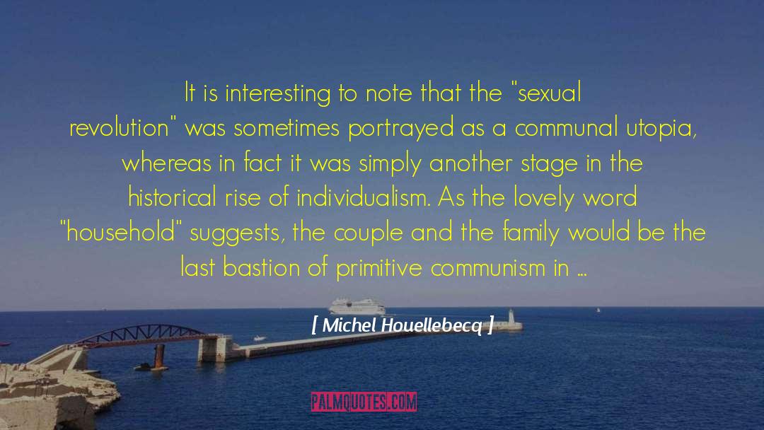 Sexual Revolution quotes by Michel Houellebecq