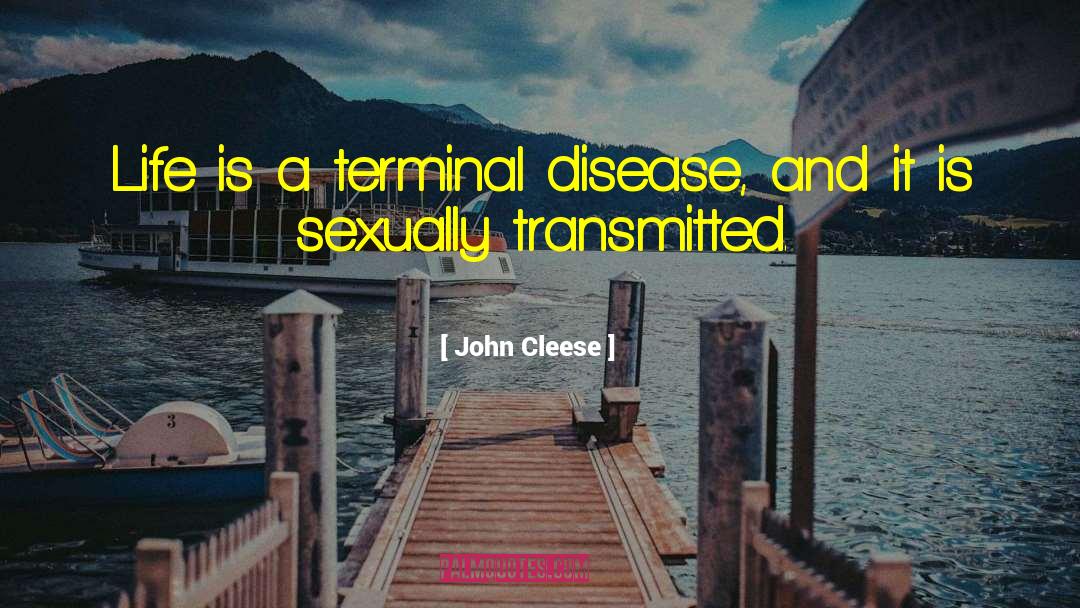 Sexual Transmitted Disease quotes by John Cleese