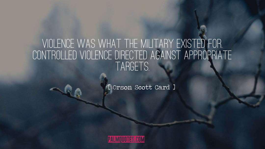 Sexual Violence quotes by Orson Scott Card