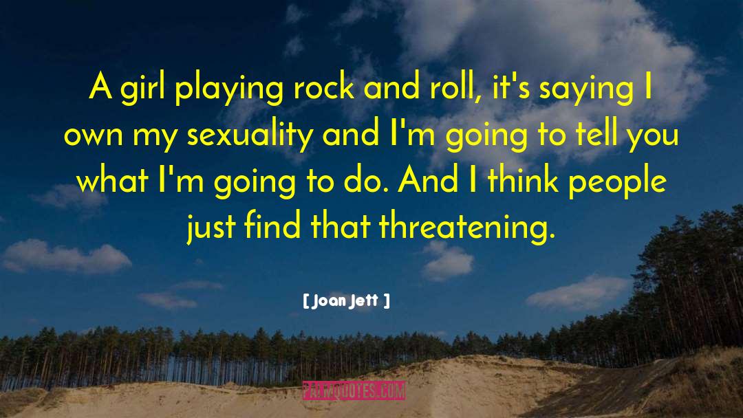 Sexuality And Disabilities quotes by Joan Jett