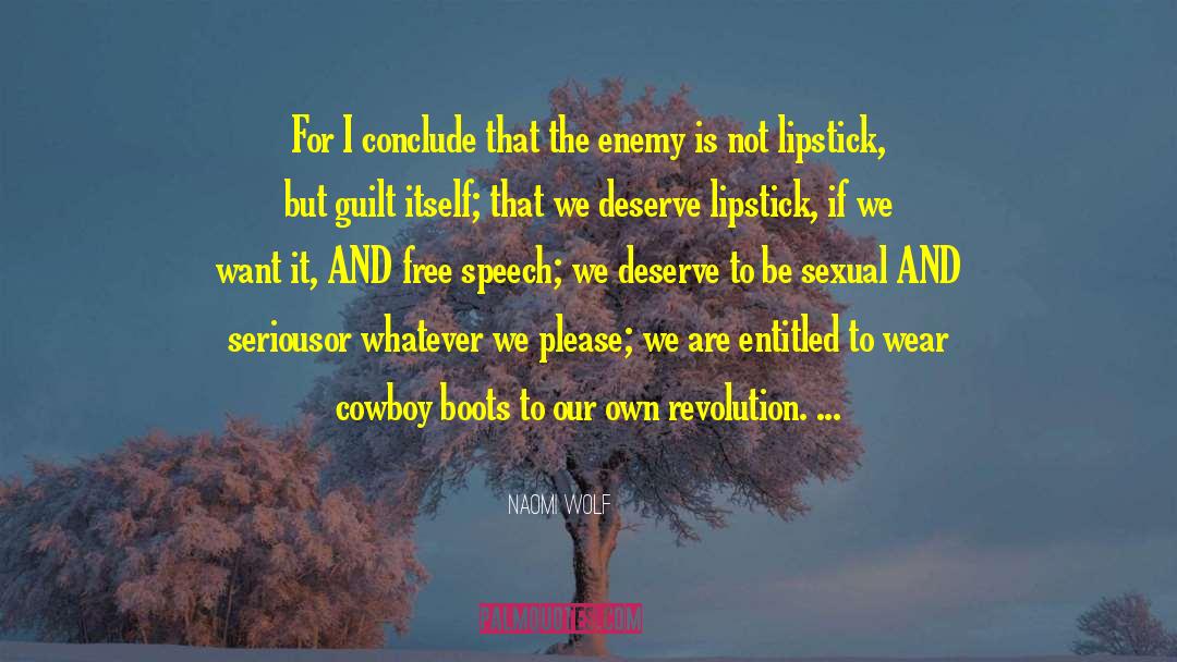 Sexy Cowboy quotes by Naomi Wolf