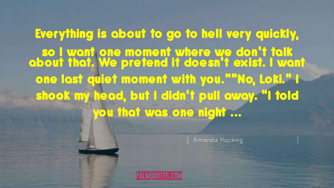 Sexy Talk quotes by Amanda Hocking