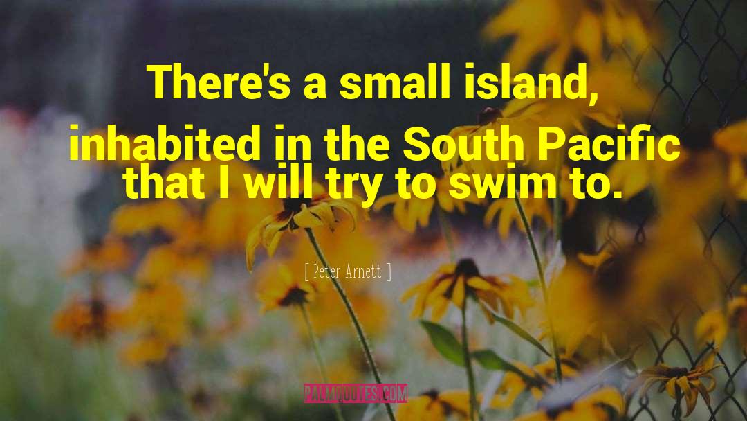 Seychelles Island quotes by Peter Arnett