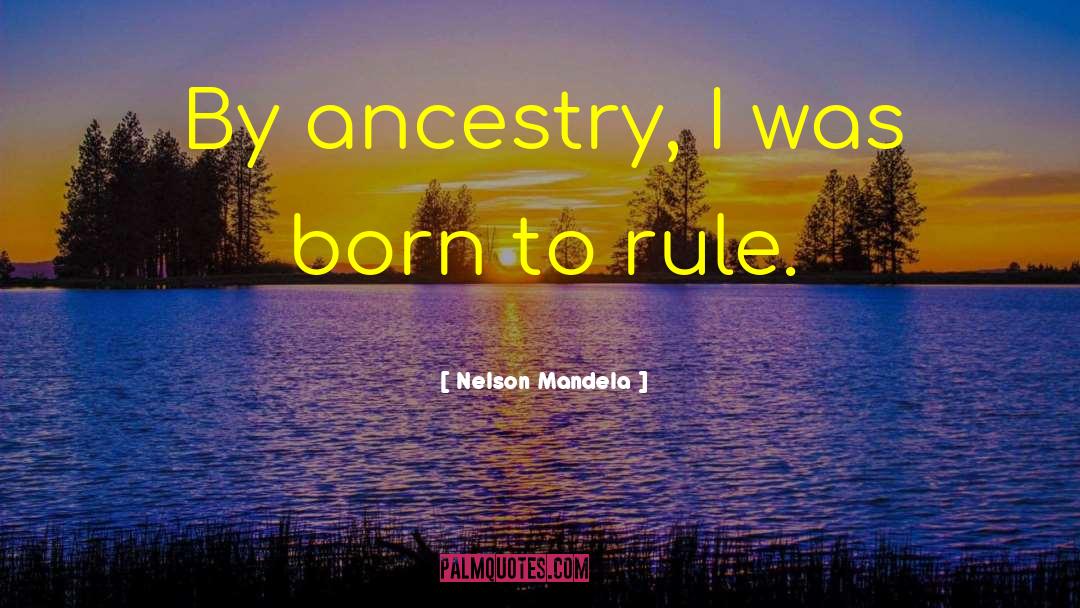 Seyffert Ancestry quotes by Nelson Mandela