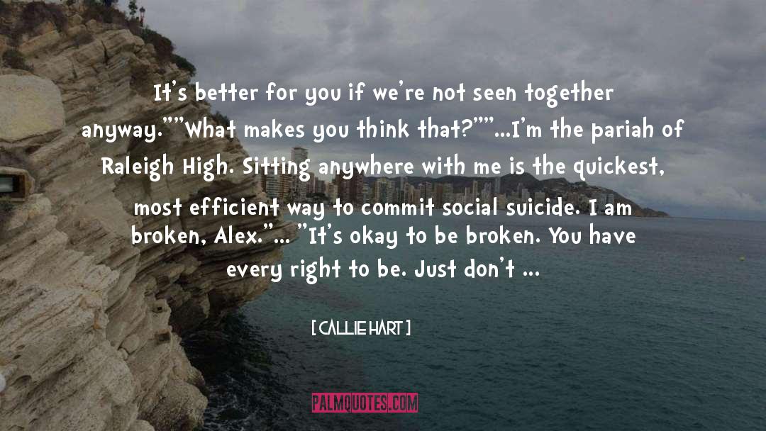 Sg Suicide Game quotes by Callie Hart