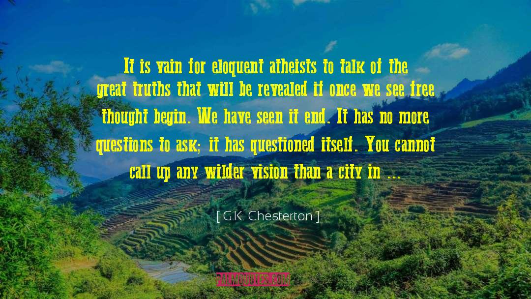 Sha Of Doubt quotes by G.K. Chesterton