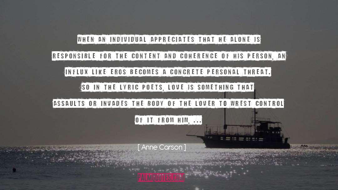 Shadburn Concrete quotes by Anne Carson