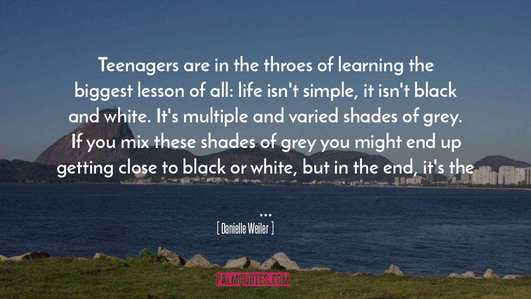 Shades Of Black quotes by Danielle Weiler