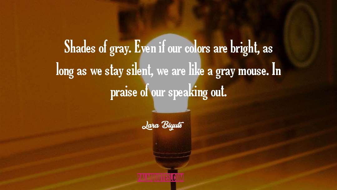 Shades Of Gray quotes by Lara Biyuts