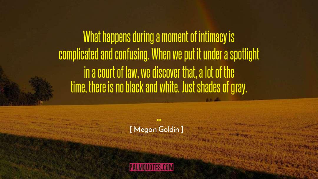 Shades Of Gray quotes by Megan Goldin