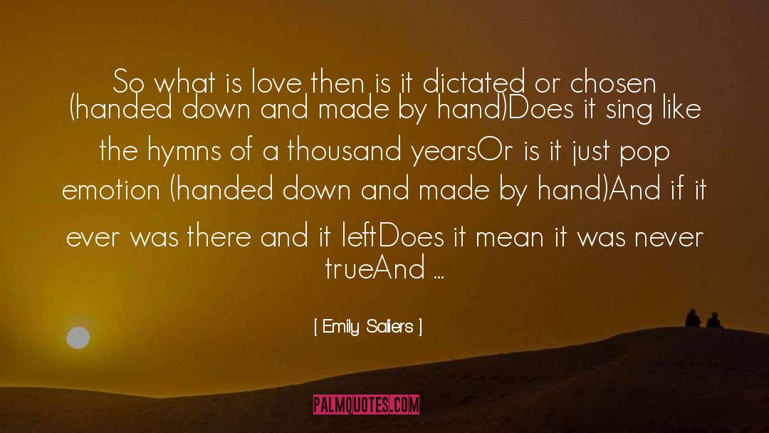 Shades Of Love quotes by Emily Saliers