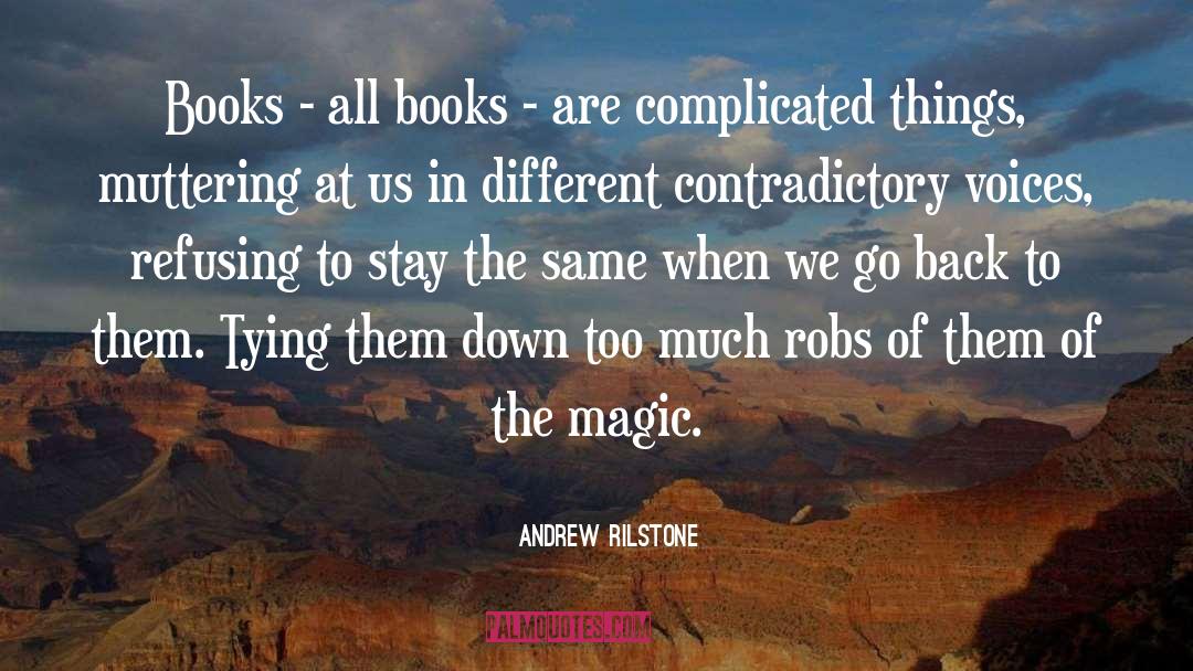 Shades Of Magic quotes by Andrew Rilstone