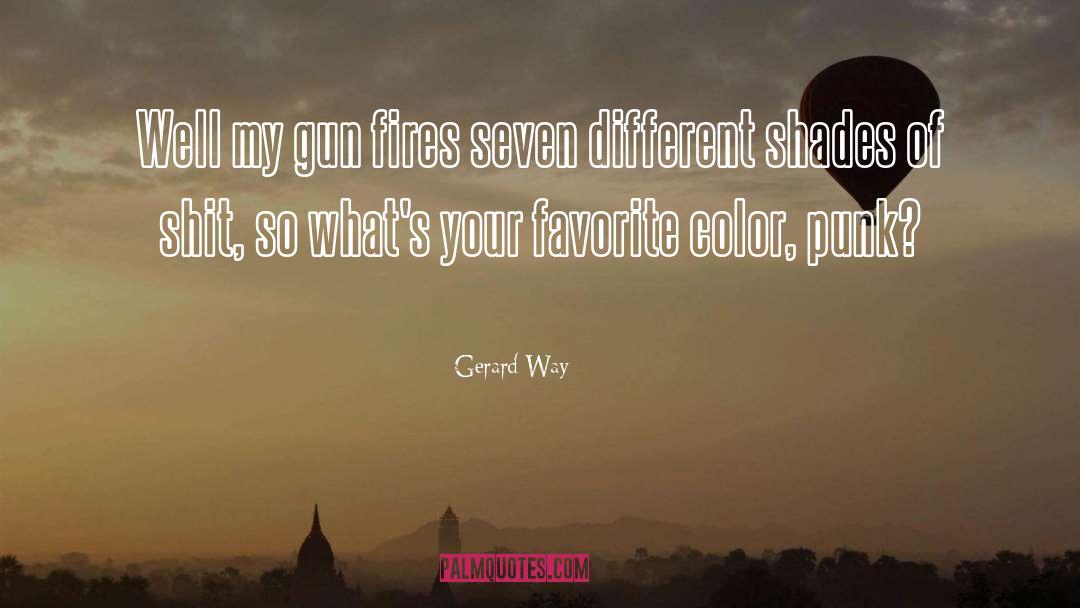 Shades quotes by Gerard Way