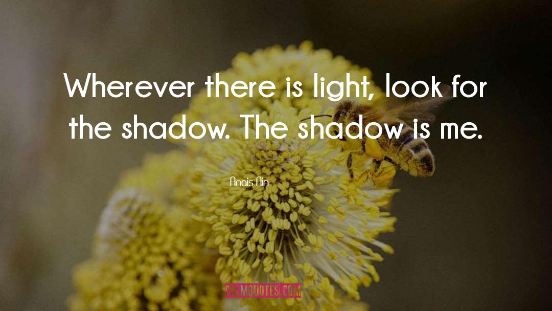 Shadow Series quotes by Anais Nin