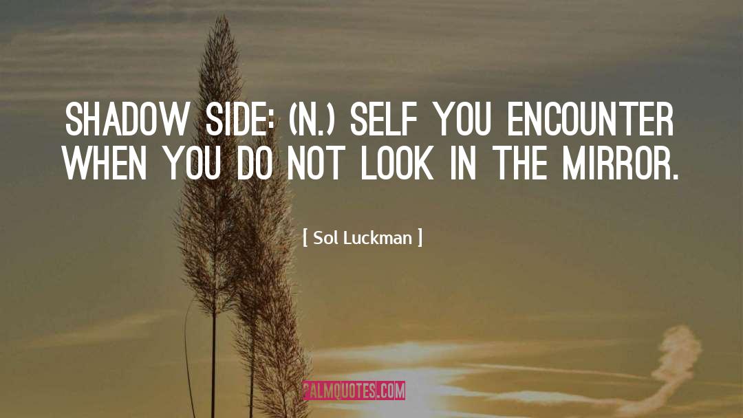 Shadow Side quotes by Sol Luckman