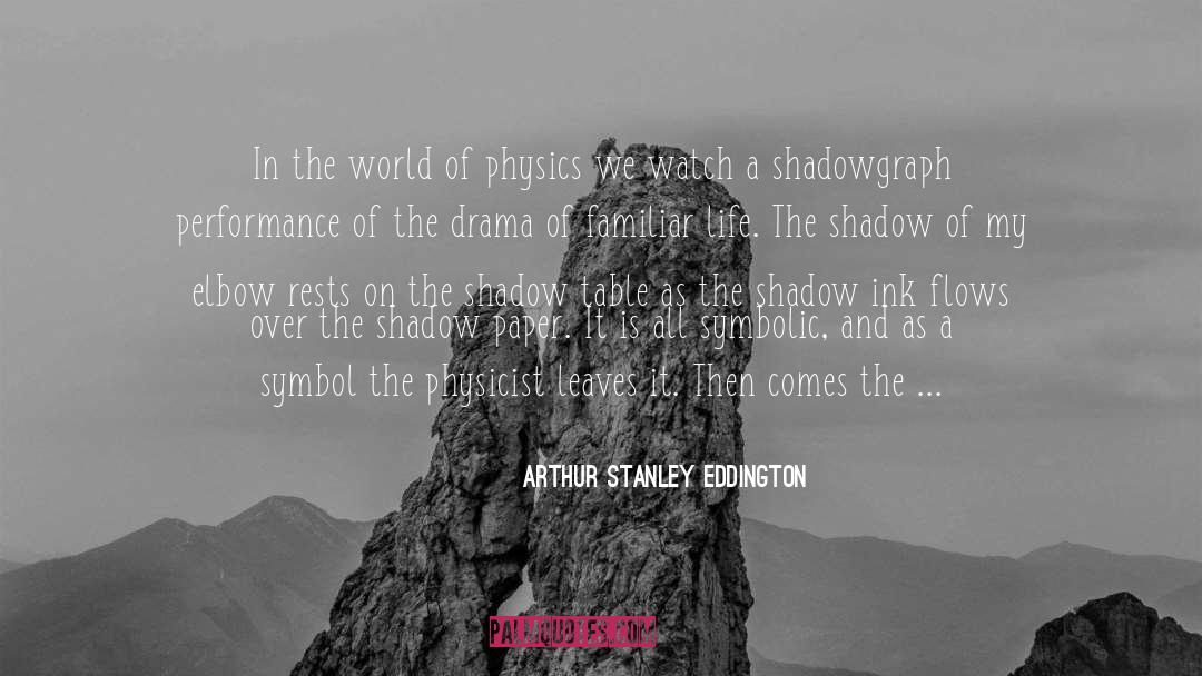 Shadowgraph Imaging quotes by Arthur Stanley Eddington