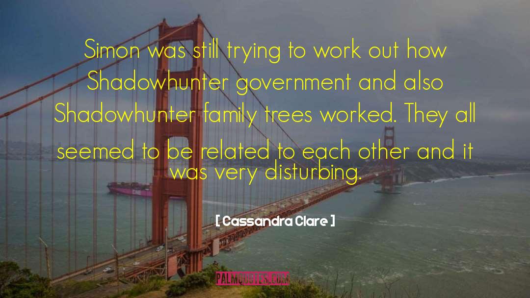 Shadowhunter Family quotes by Cassandra Clare