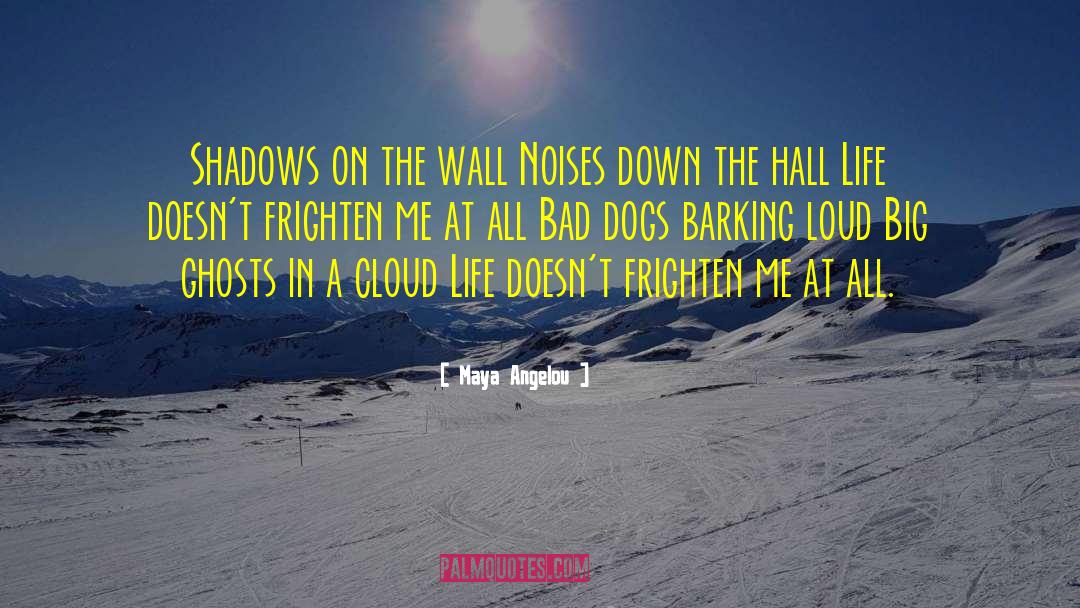 Shadows On The Wall quotes by Maya Angelou