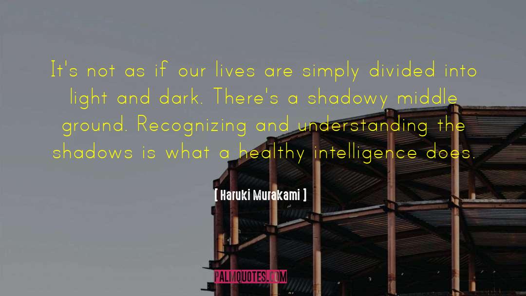 Shadowy quotes by Haruki Murakami