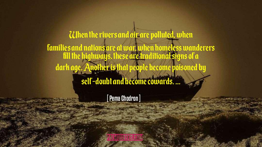 Shaka Zulu War quotes by Pema Chodron