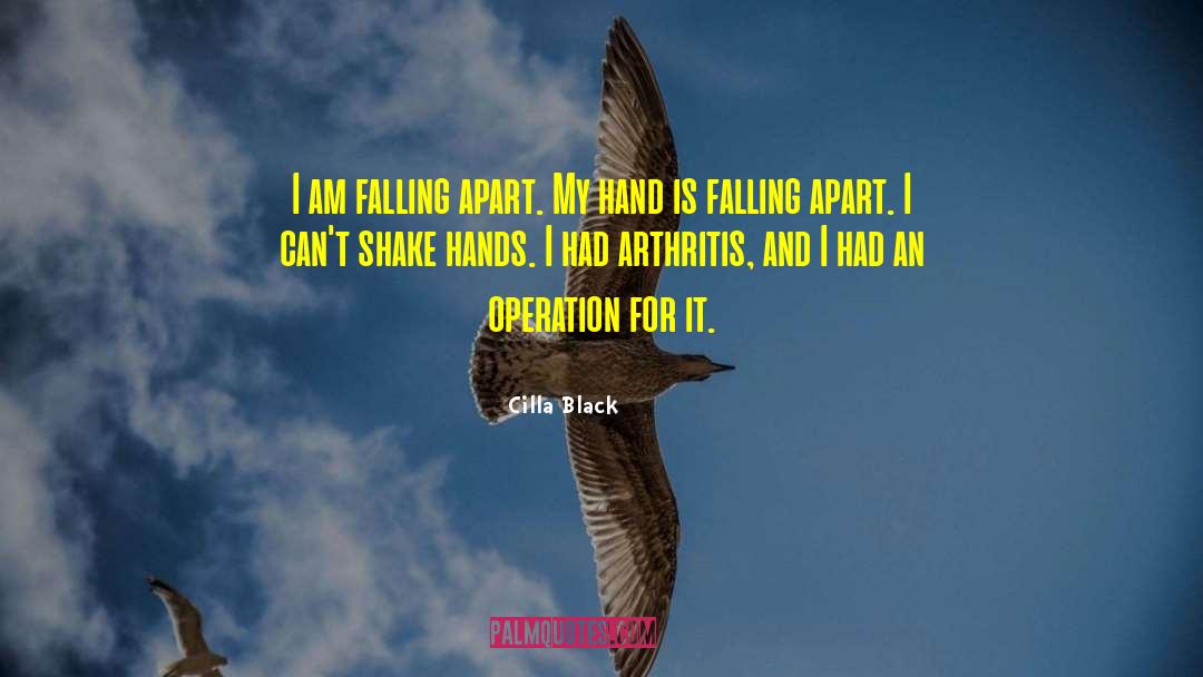 Shake Hands quotes by Cilla Black