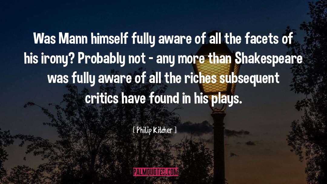 Shakespeare Noble quotes by Philip Kitcher
