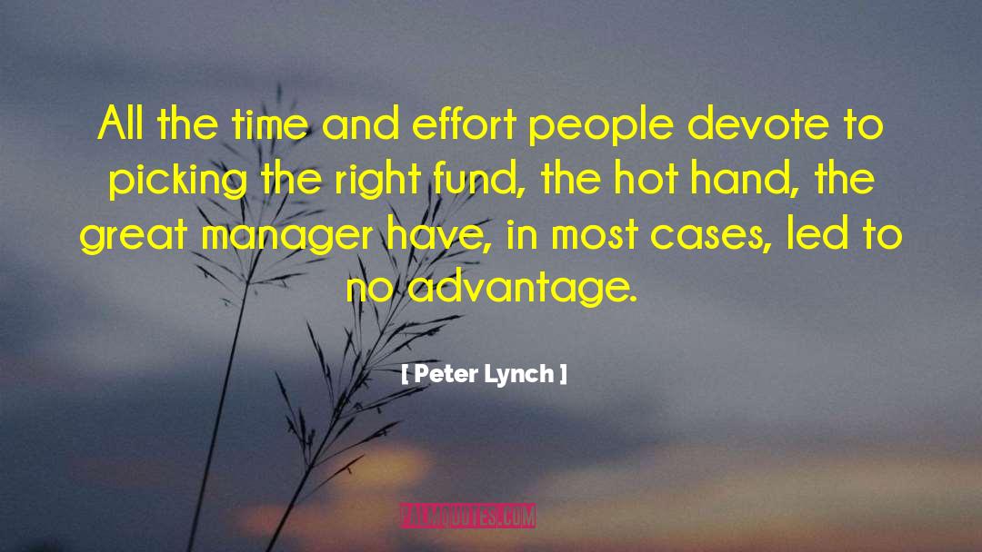 Shaking Hands quotes by Peter Lynch