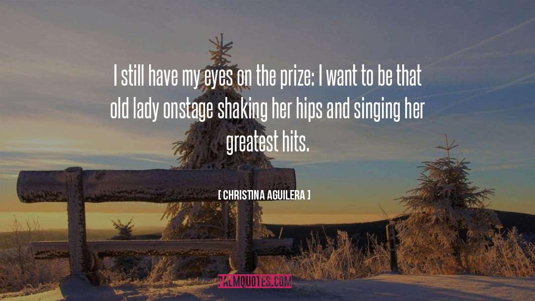 Shaking quotes by Christina Aguilera