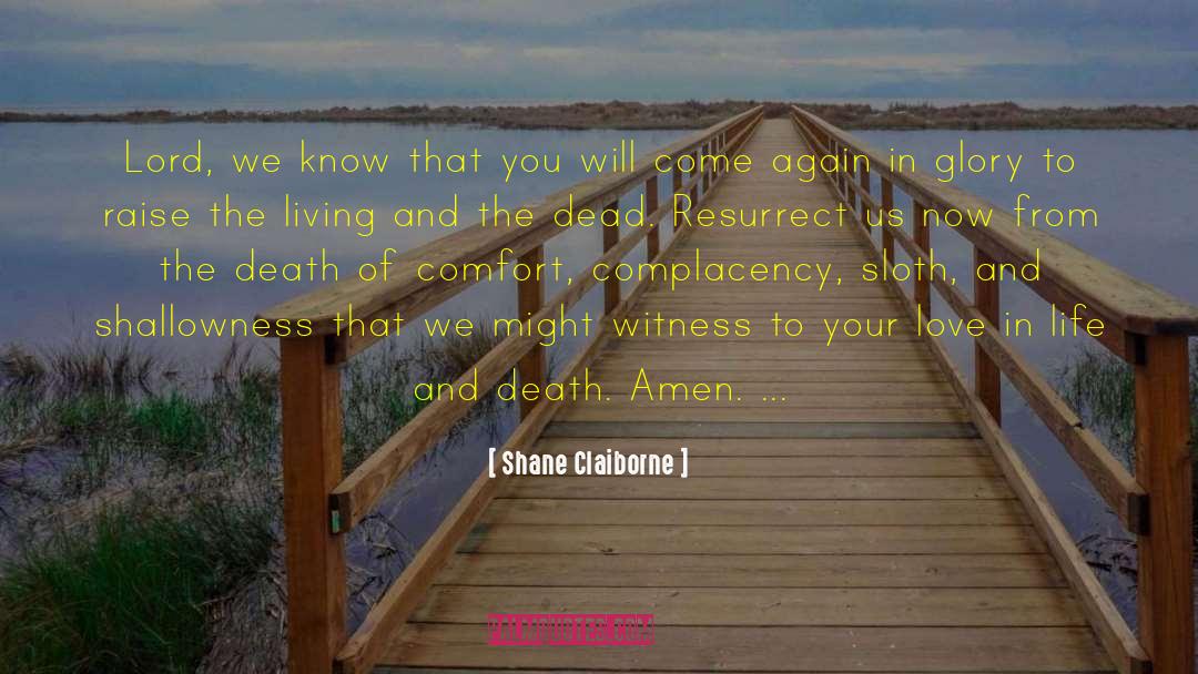Shallowness quotes by Shane Claiborne