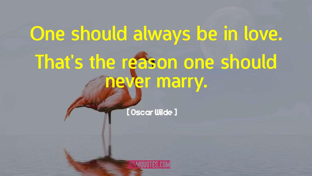 Sham Marriage quotes by Oscar Wilde